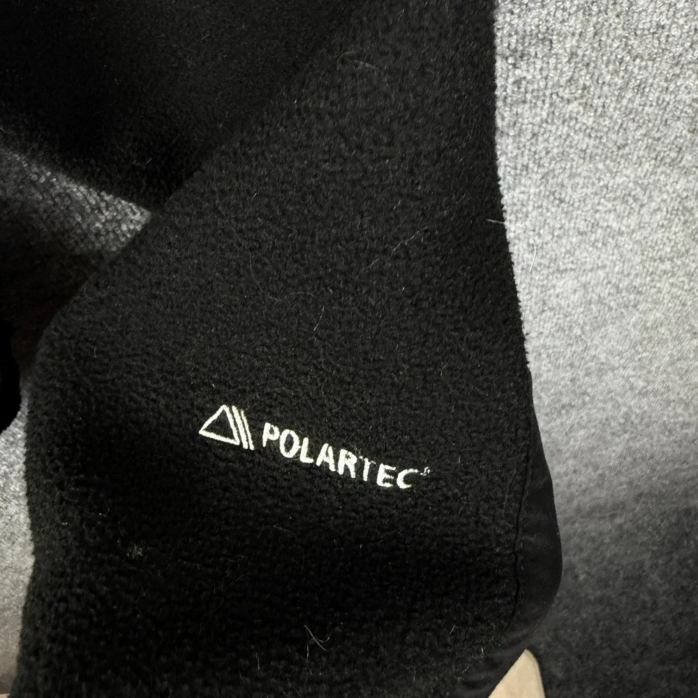 The North Face Denali Polartec Fleece Full Zip Jacket Black Mens Size L